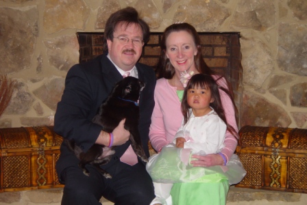 Easter family photo